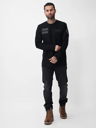 PME LEGEND | Langarmshirt | schwarz